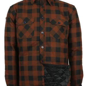 Camicia in flanella imbottita Wood