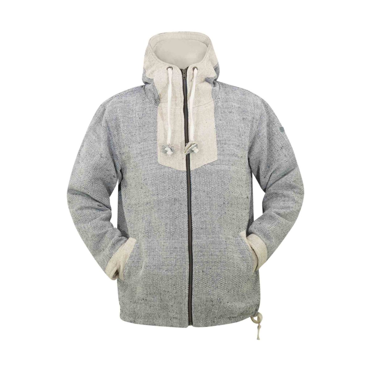 Felpa giacca canapa Highland - immagine 3