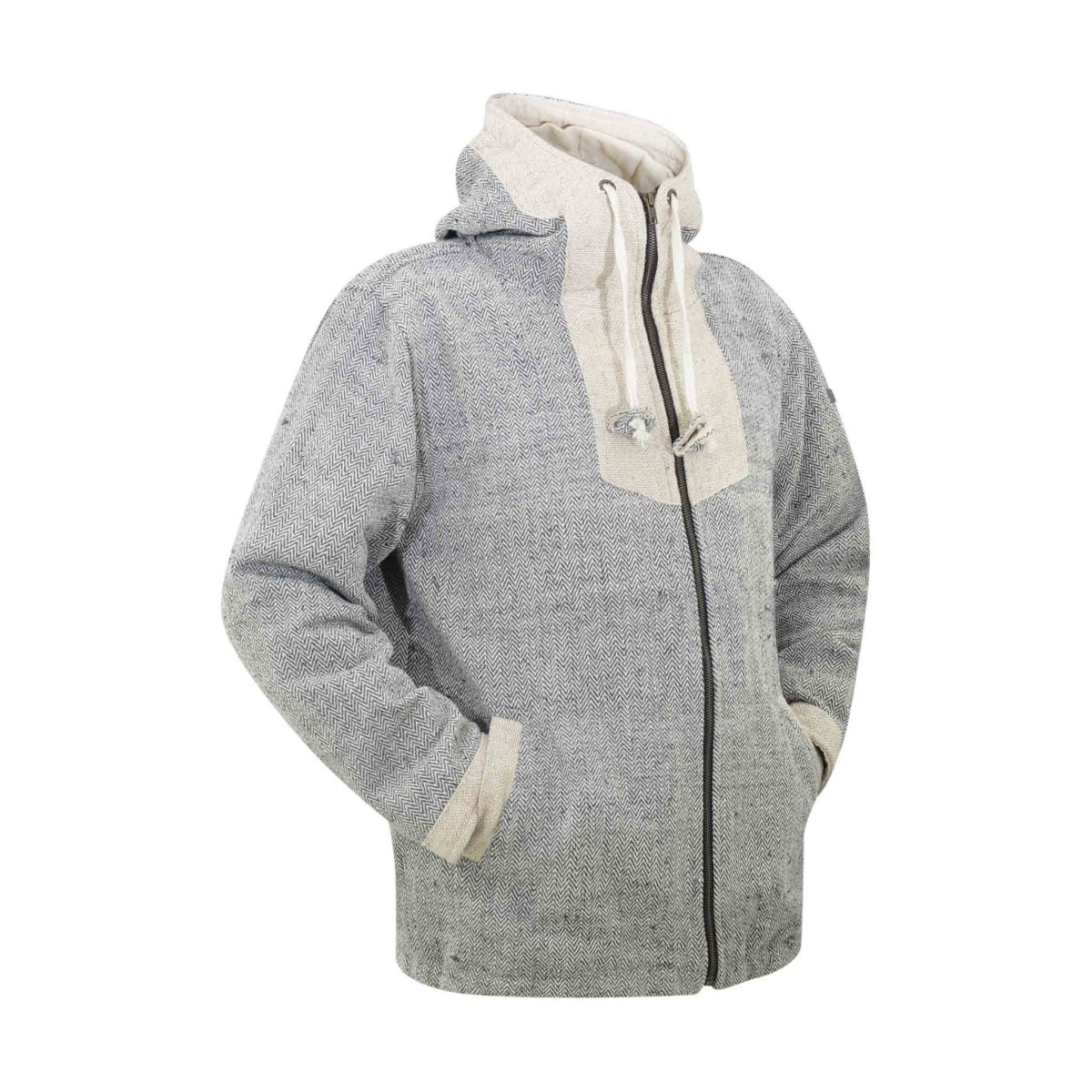 Felpa giacca canapa Highland - immagine 5