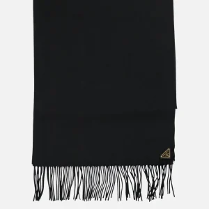 Sciarpa in seta e cashmere