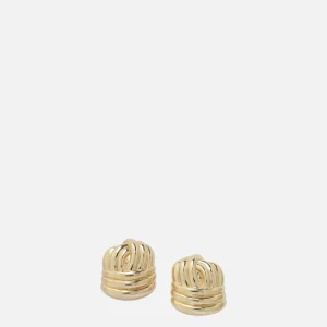 Orecchini con nodo d'oro